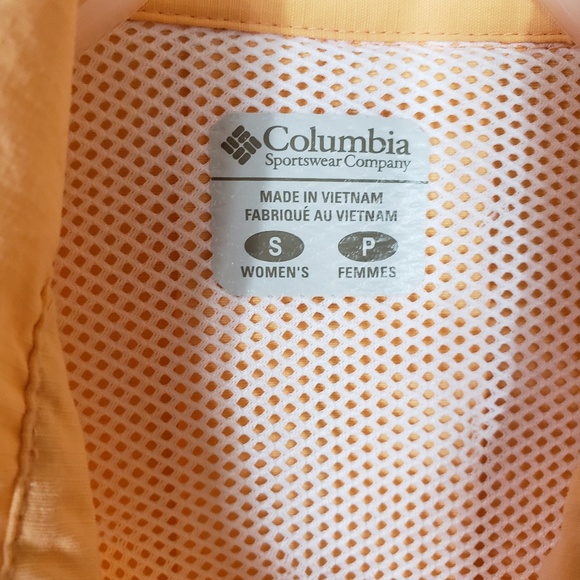 Columbia Tamiamill Peach PFG Button Up Size SP - Picture 6 of 8